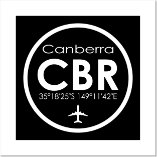 CBR, Canberra International Airport Posters and Art